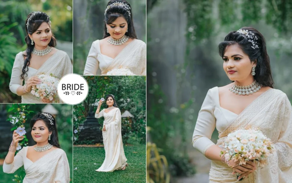 Bridal makeup look